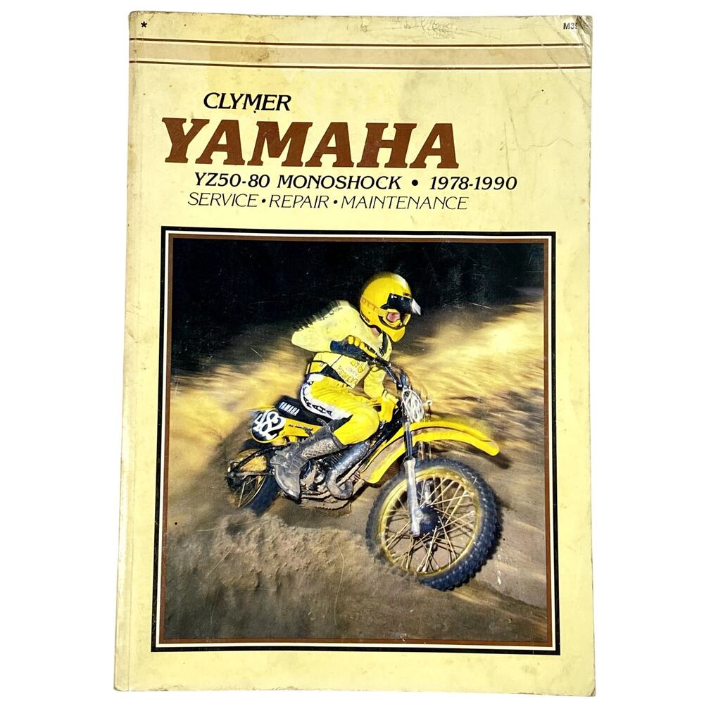 Clymer Yamaha YZ50-80 Monoshock 1978-1990 Service Repair Manual Book M411